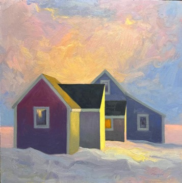 Winter light24X24 $2600